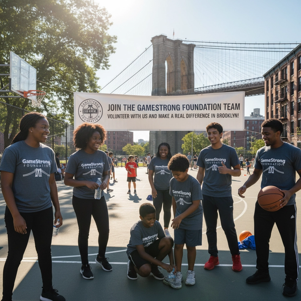 Join the GameStrong Foundation Team: Volunteer With Us and Make a Real Difference in Brooklyn!